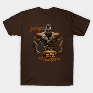 Jacked O'lantern muscle - Halloween series T-Shirt